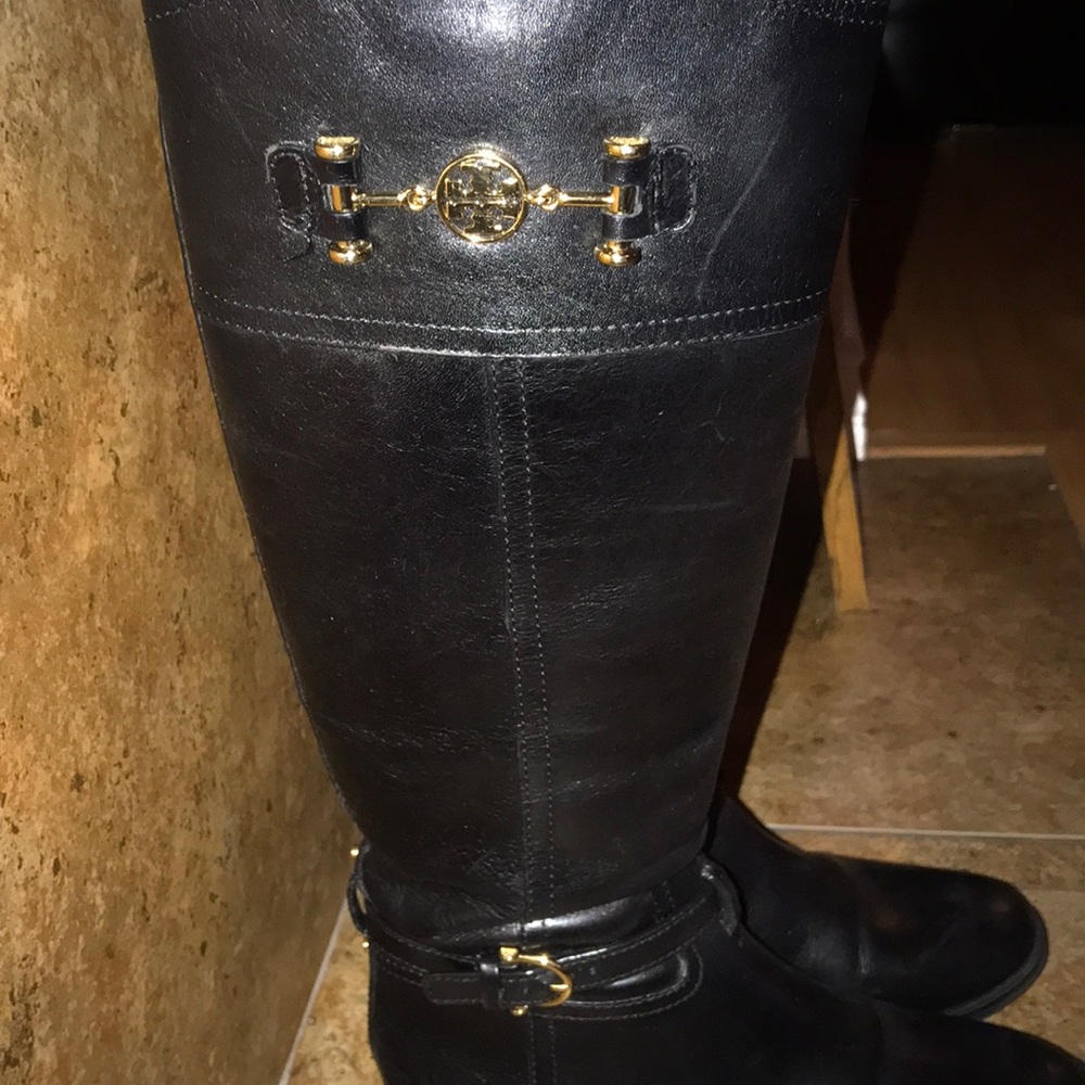 Tory Burch Tall Riding Boots - Picture 2 of 8